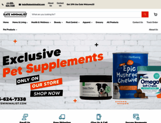 kate-minimalist.myshopify.com screenshot