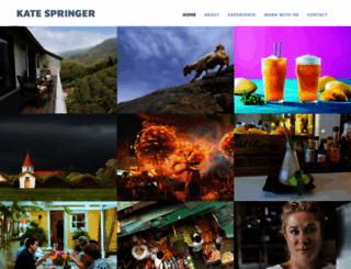 kate-springer.com screenshot