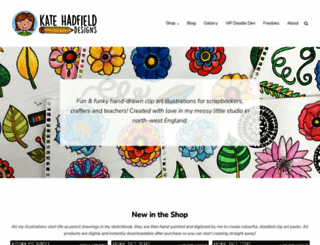 katehadfielddesigns.com screenshot