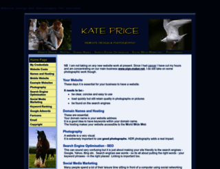 kateprice.co.uk screenshot