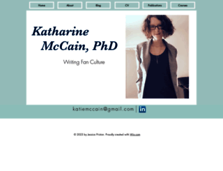 katharinemccain.com screenshot