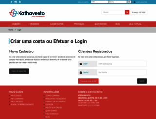 kathavento.com.br screenshot