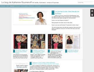 katherine.roumanoff.com screenshot