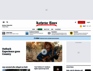 katherinetimes.com.au screenshot