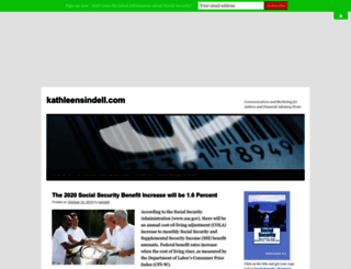 kathleensindell.com screenshot
