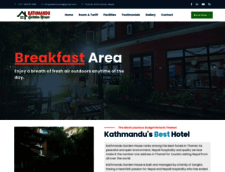 kathmandugardenhouse.com screenshot