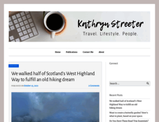 kathrynstreeter.com screenshot