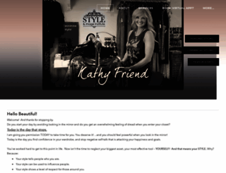 kathyfriend.com screenshot