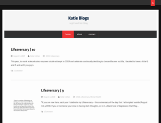 katieblogs.com screenshot