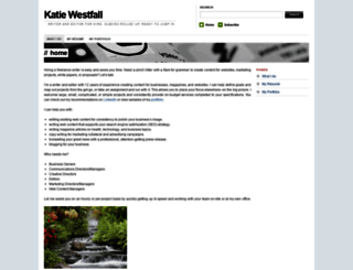 katiewestfall.wordpress.com screenshot