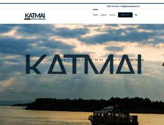 katmaiwatertaxi.com screenshot