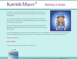 katrinamayer.com screenshot