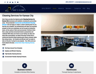 katscleanservice.com screenshot