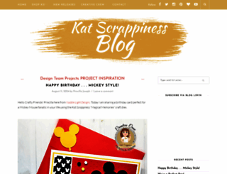 katscrappinessblog.com screenshot