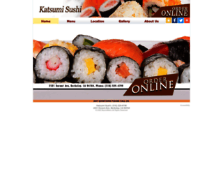 katsumisushi.com screenshot