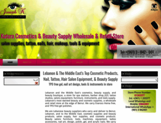 katurabeautysupplies.com screenshot