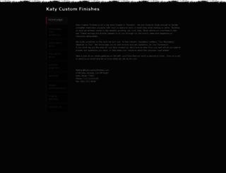 katycustomfinishes.com screenshot