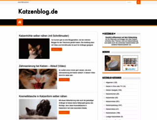 katzenblog.de screenshot