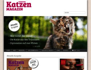katzenmagazin.ch screenshot