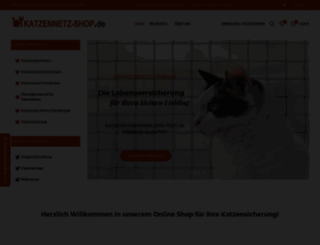 katzennetz-shop.de screenshot