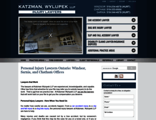 katzman-wylupek.com screenshot