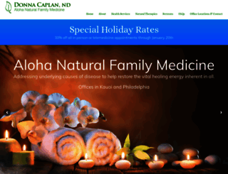 kauai-natural-medicine.com screenshot