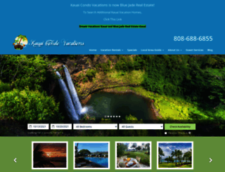 kauaicondovacations.com screenshot