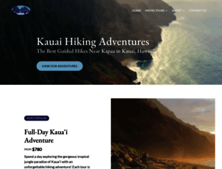 kauaihikingadventures.com screenshot