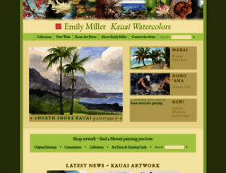 kauaiwatercolors.com screenshot