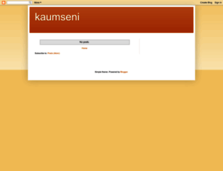 kaumseni.blogspot.com screenshot
