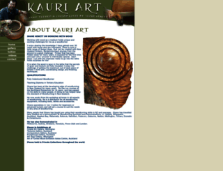 kauriart.com screenshot