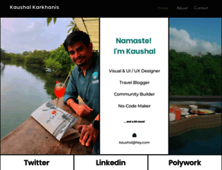 kaushal-karkhanis.com screenshot
