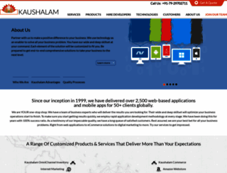 kaushalam.com screenshot