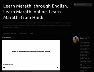 kaushiklele-learnmarathi.blogspot.it screenshot