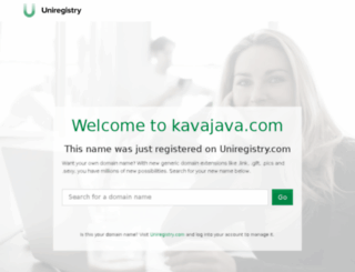 kavajava.com screenshot