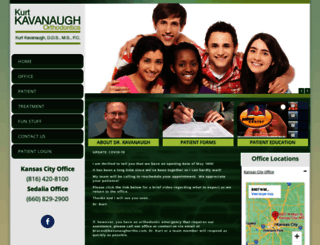 kavanaughortho.com screenshot