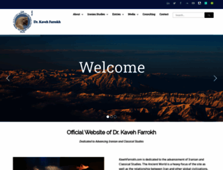 kavehfarrokh.com screenshot