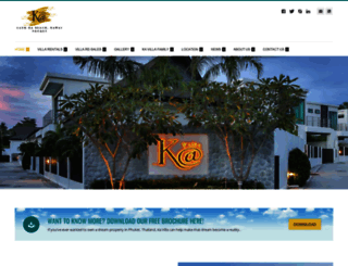 kavillaphuket.com screenshot