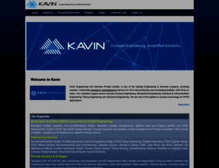 kavinengg.com screenshot
