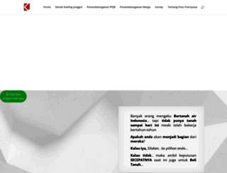 kavlingjonggol.com screenshot