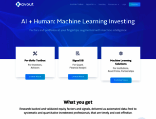 kavout.com screenshot