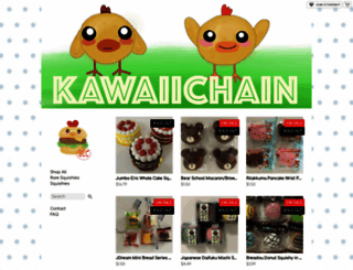 kawaiichain.storenvy.com screenshot