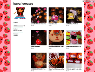 kawaiicreates.storenvy.com screenshot