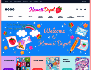 kawaiidepot.com screenshot