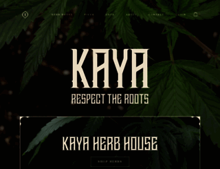 kayaherbhouse.com screenshot