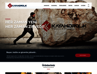 kayahidrolik.com.tr screenshot