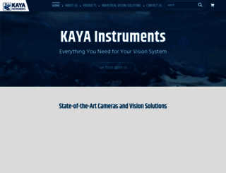 kayainstruments.com screenshot