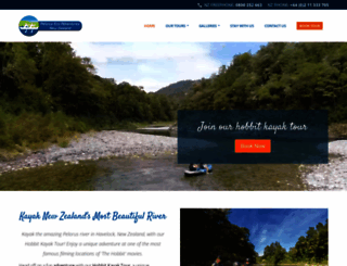kayak-newzealand.com screenshot