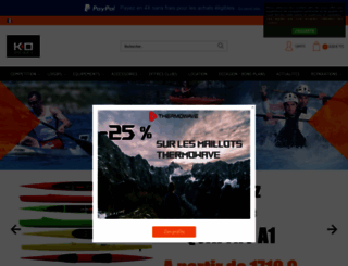 kayak-online.fr screenshot