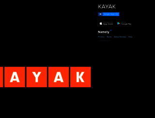 kayak.namely.com screenshot